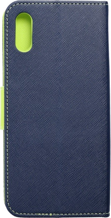 Pouzdro Fancy Diary Xiaomi Redmi 9A modré / lemon