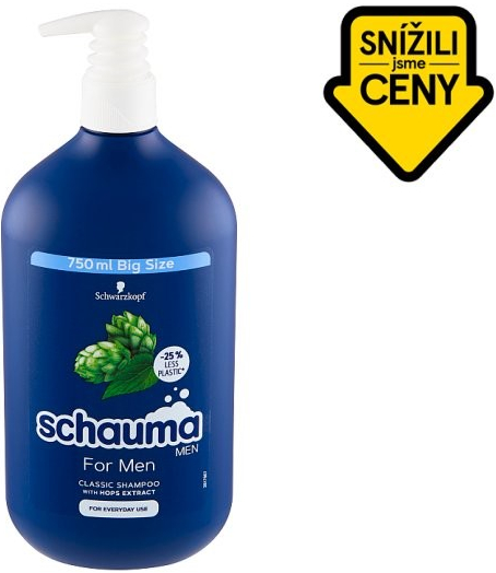 Schauma Men Classic šampon 750 ml