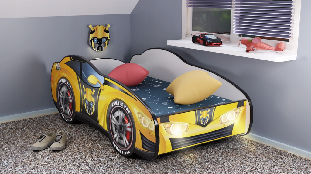 Top Beds Racing Car Hero Bumblecar LED
