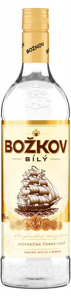 Božkov Bílý 30% 1 l (holá láhev)