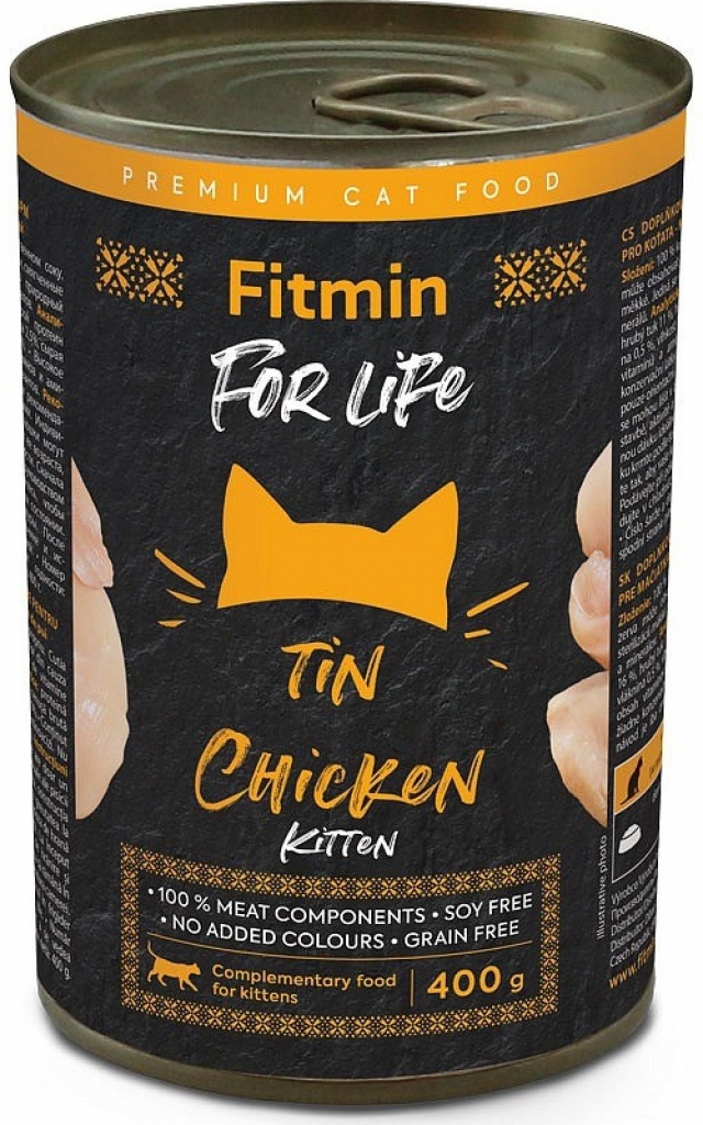 FFL cat tin kitten chicken 415 g