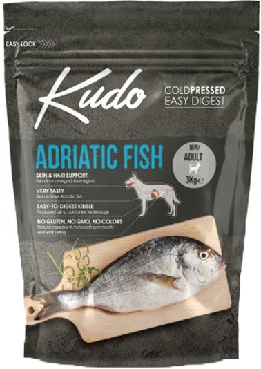 Kudo Dog Adult Mini Adriatic Fish 3 kg