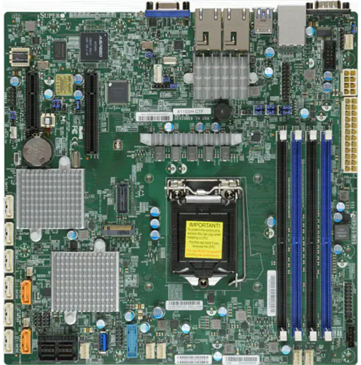 Supermicro MBD-X11SSH-CTF-O