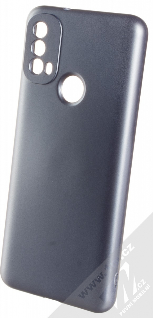 Pouzdro 1Mcz Metallic TPU ochranné Motorola Moto E30, Moto E40 modré