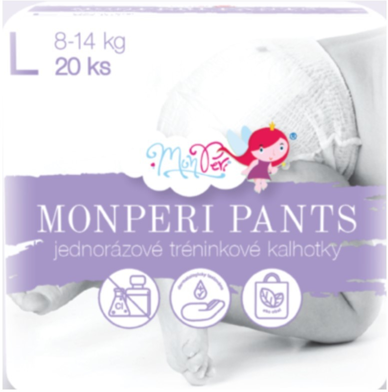 MonPeri Pants L 8-14 kg 120 ks