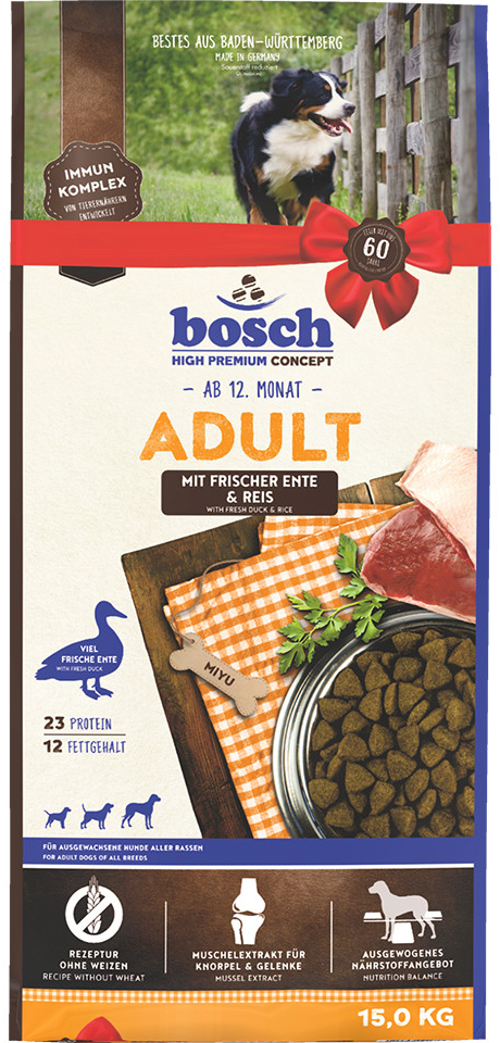 bosch Adult Duck & Rice 2 x 15 kg