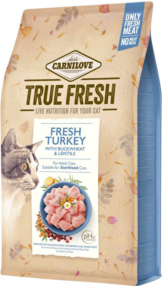 Carnilove True Fresh Cat Turkey 2 x 4,8 kg