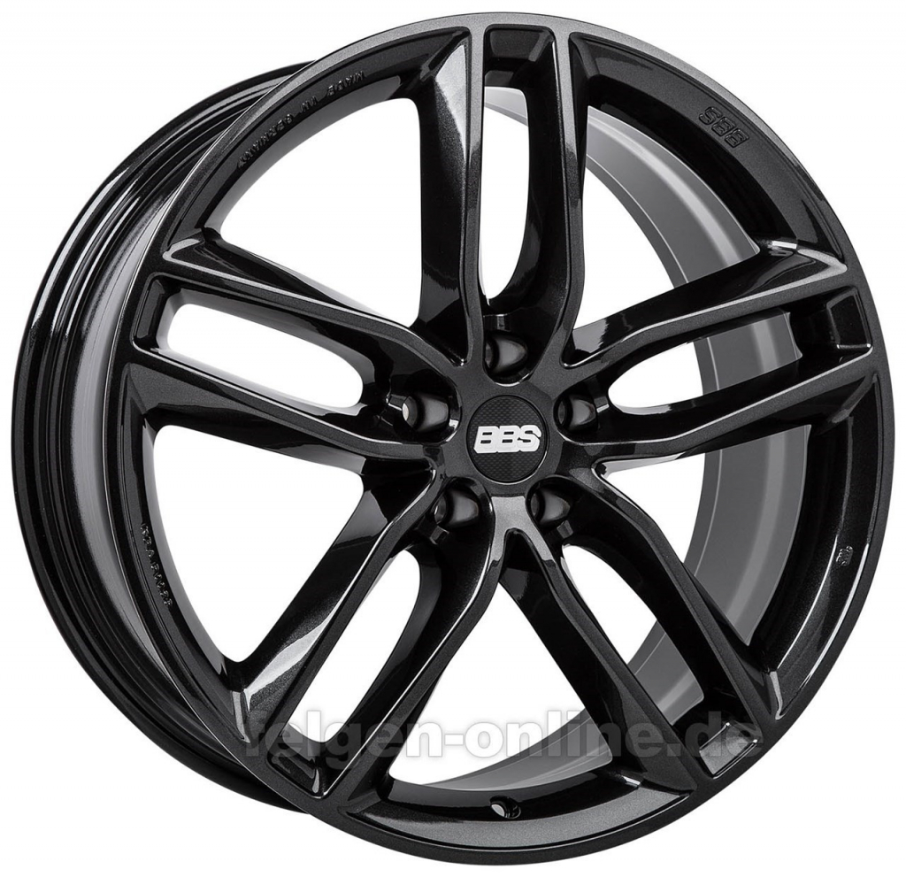 BBS SX 7,5x17 5x108 ET45 black