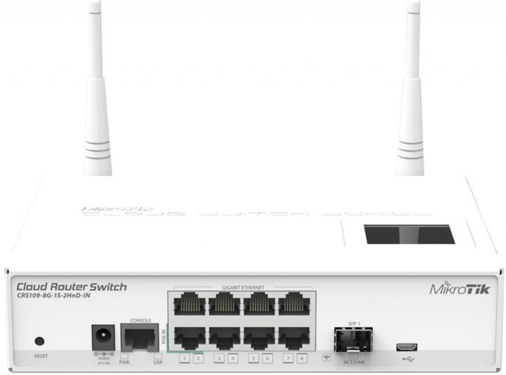 MikroTik CRS109-8G-1S-2HnD-IN