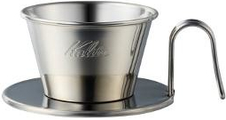 Kalita Tsubame WDS-155 Dripper kovový nerezový