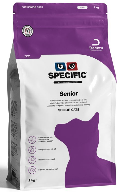 Specific FGD Senior starší kočka 2 kg