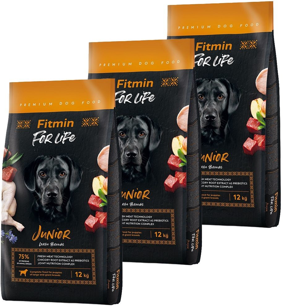 Fitmin For Life Junior Large Breed 3 x 15 kg