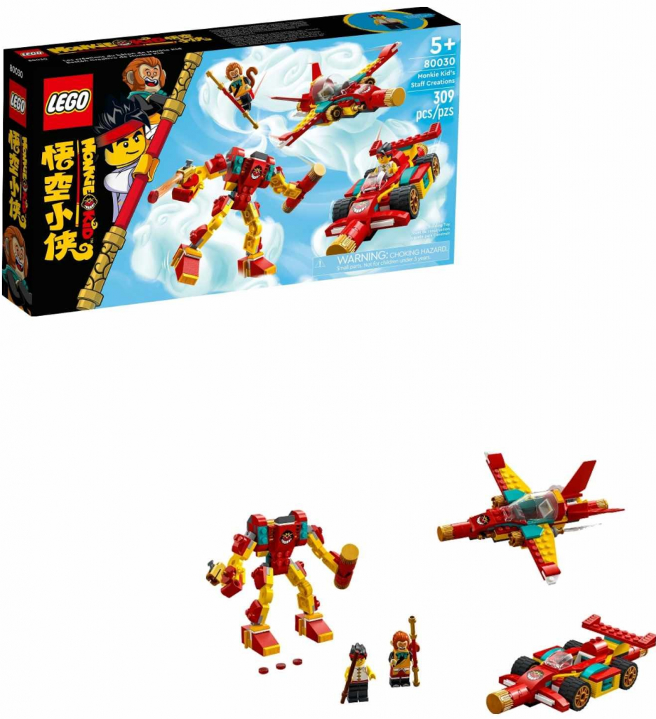 LEGO® Monkie Kid™ 80030 Monkie Kid™ a jeho výtvory