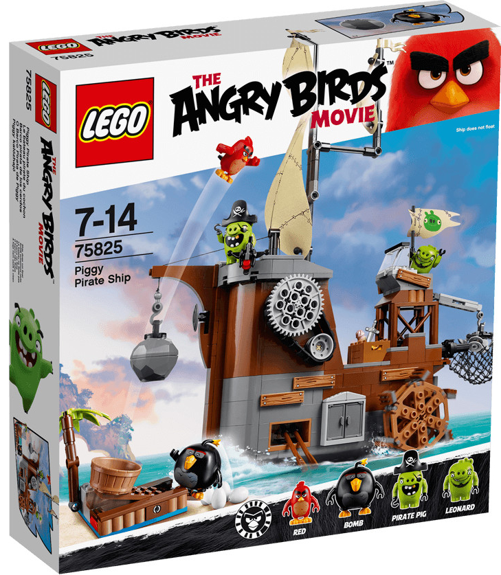 LEGO® Angry Birds 75825 Piggyho pirátská loď