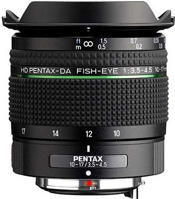 Pentax HD DA 10-17mm f/3.5-4.5 ED