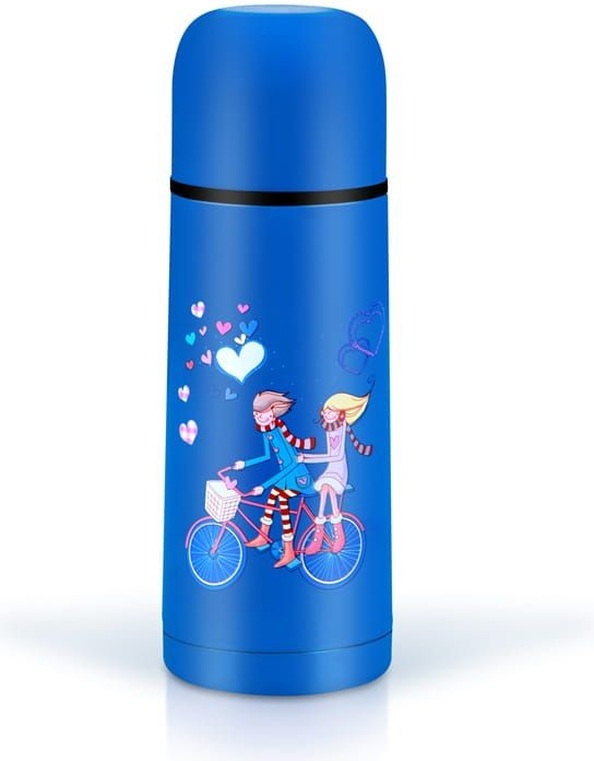 Promis Dětská termoska TMD03 Blue Bike 300 ml