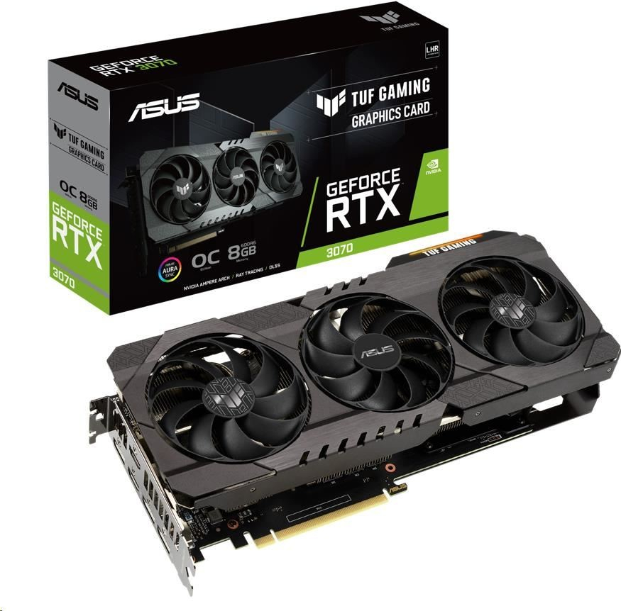 Asus TUF-RTX3070-O8G-V2-GAMING 90YV0FQI-M0NA00