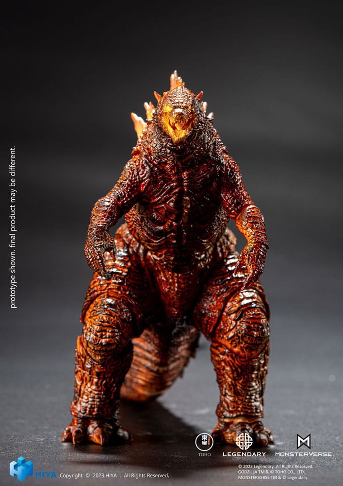 Hiya Godzilla Exquisite Godzilla King of the Monsters Burning Godzilla