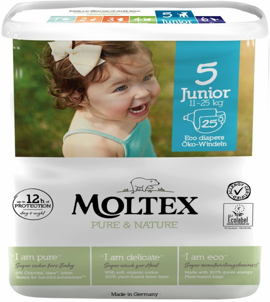 Moltex Plenky Pure & Nature Junior 11-25 kg 25 ks