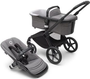 bugaboo Fox 5 Basis Black /Grey Melange 2023