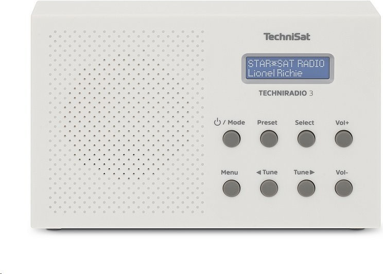 TechniSat Techniradio 3 bílé T00013925