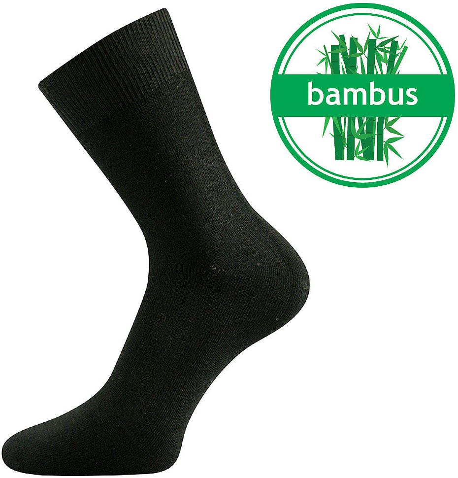 Lonka ponožky Badon černá