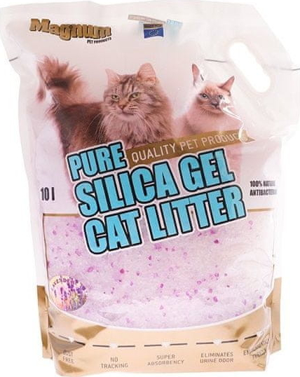 Magnum Silica gel Levender cat litter 10 l