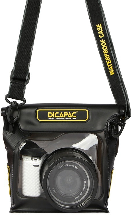 Pouzdro DiCAPac Podvodní WP-S3 pro hybridní digitální fotoaparáty bezzrcadlovky se zoomem