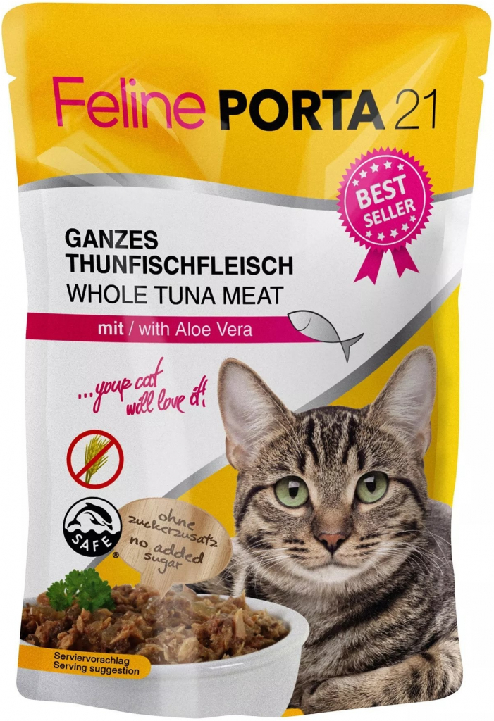 Feline Porta 21 tuňák s aloe vera 100 g