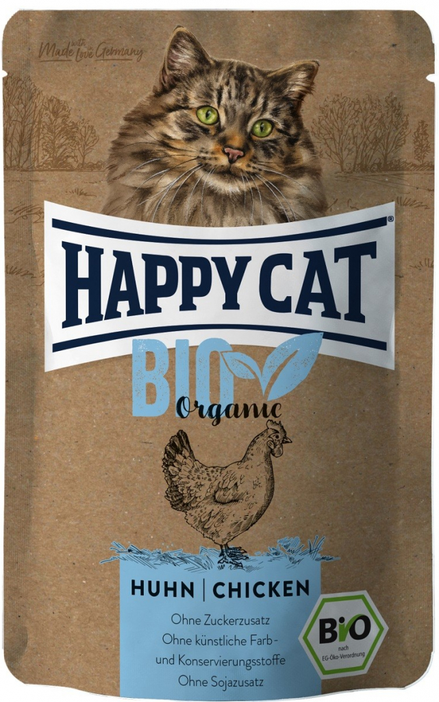 Happy Cat Bio Organic drůbež 85 g