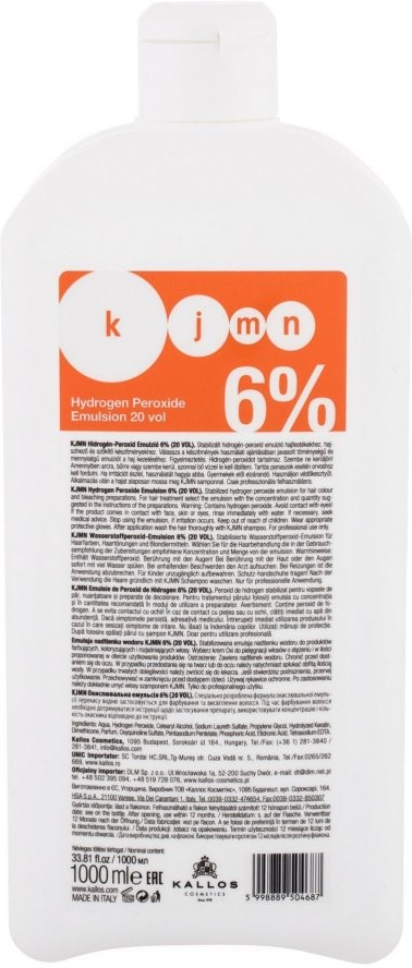 Kallos KJMN peroxid 6% 1000 ml