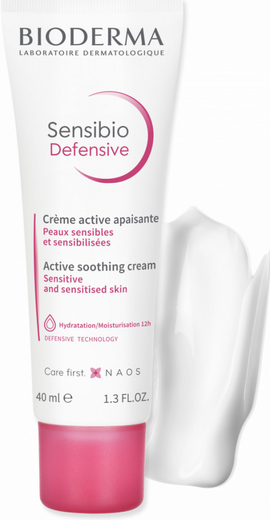 Bioderma Sensibio Defensive zklidňujicí krém s lehkou texturou 40 ml