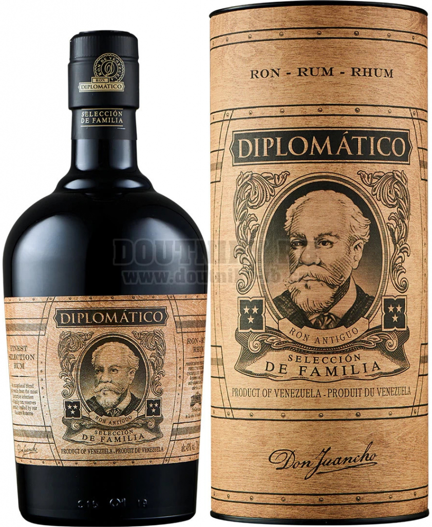 Diplomatico Selección de Familia 12y 43% 0,7 l (tuba)