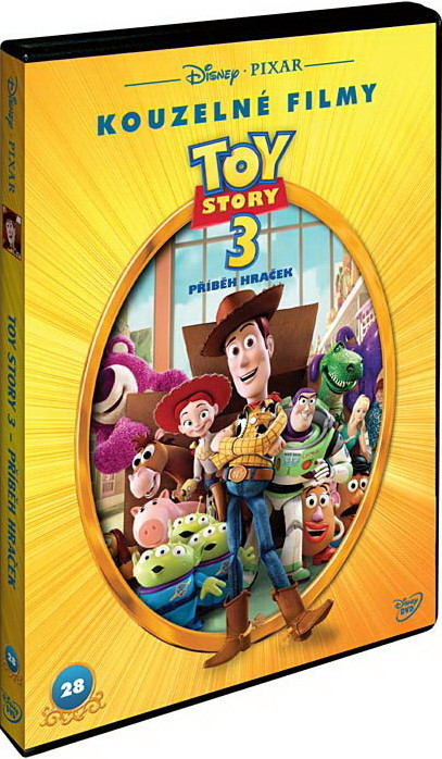 Toy story 3: příběh hraček - disney kouzelné filmy č. 28 DVD