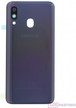 Kryt Samsung Galaxy A40 A405FN zadní černý