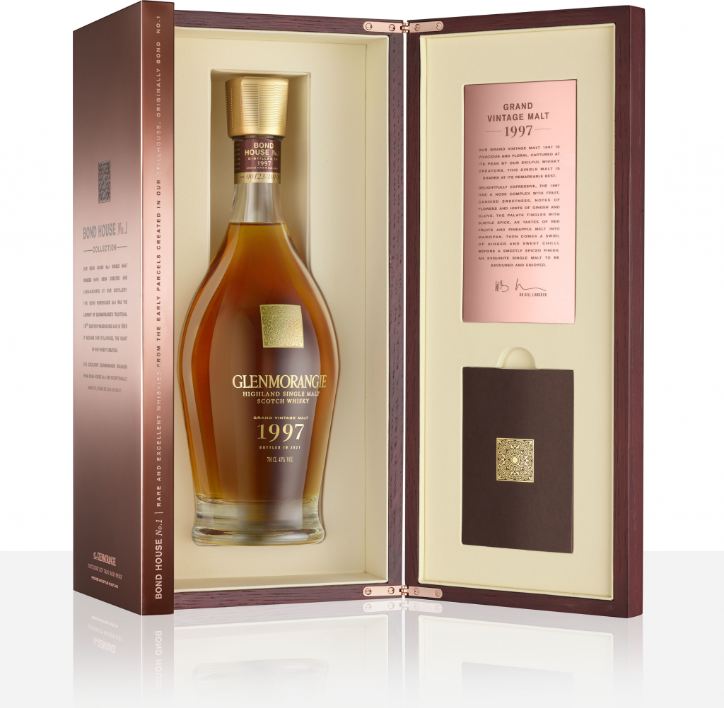 Glenmorangie Grand Vintage Malt 1997 24y 43% 0,7 l (kazeta)