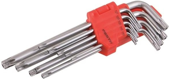 Klíče torx SET T10 - T50 9 ks, CrV PROFI