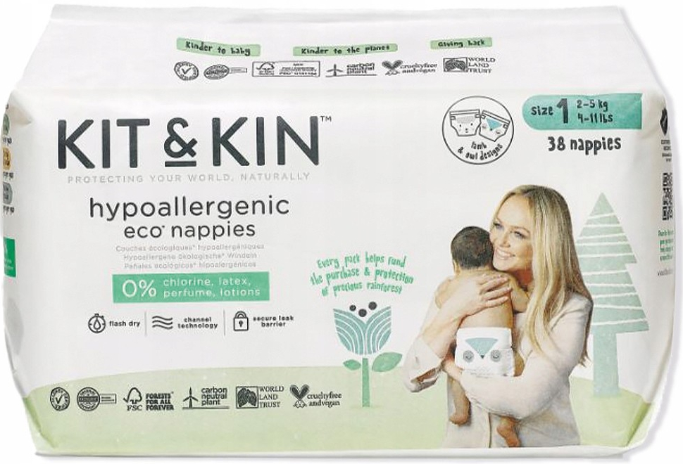 Kit & Kin Eko 1 2-5 kg 38 ks