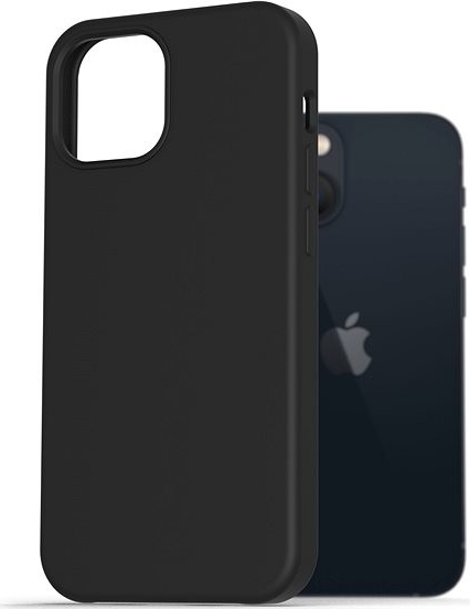 Pouzdro AlzaGuard Premium Liquid Silicone Case iPhone 13 Mini černé