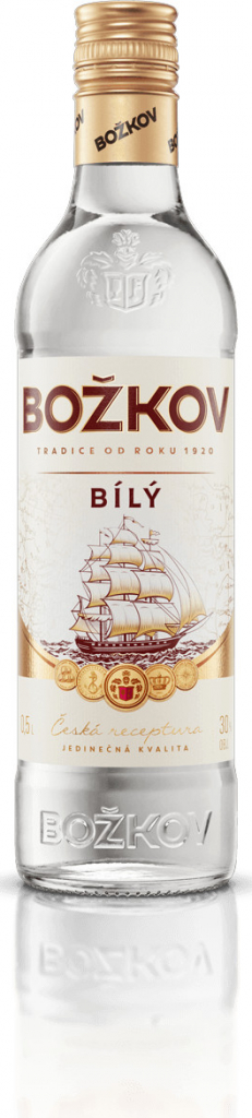 Božkov Bílý 30% 0,5 l (holá láhev)