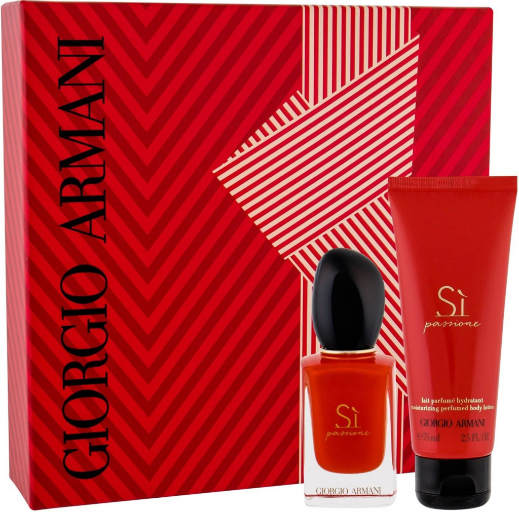 Giorgio Armani Si Passione EDP 30 ml + tělové mléko 75 ml pro ženy dárková sada