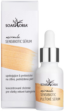 Soaphoria Miracle Sensibiotic zklidňující a prebiotické sérum 15 ml