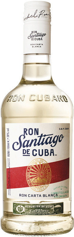 Santiago de Cuba Ron Carta Blanca 38% 0,7 l (holá láhev)