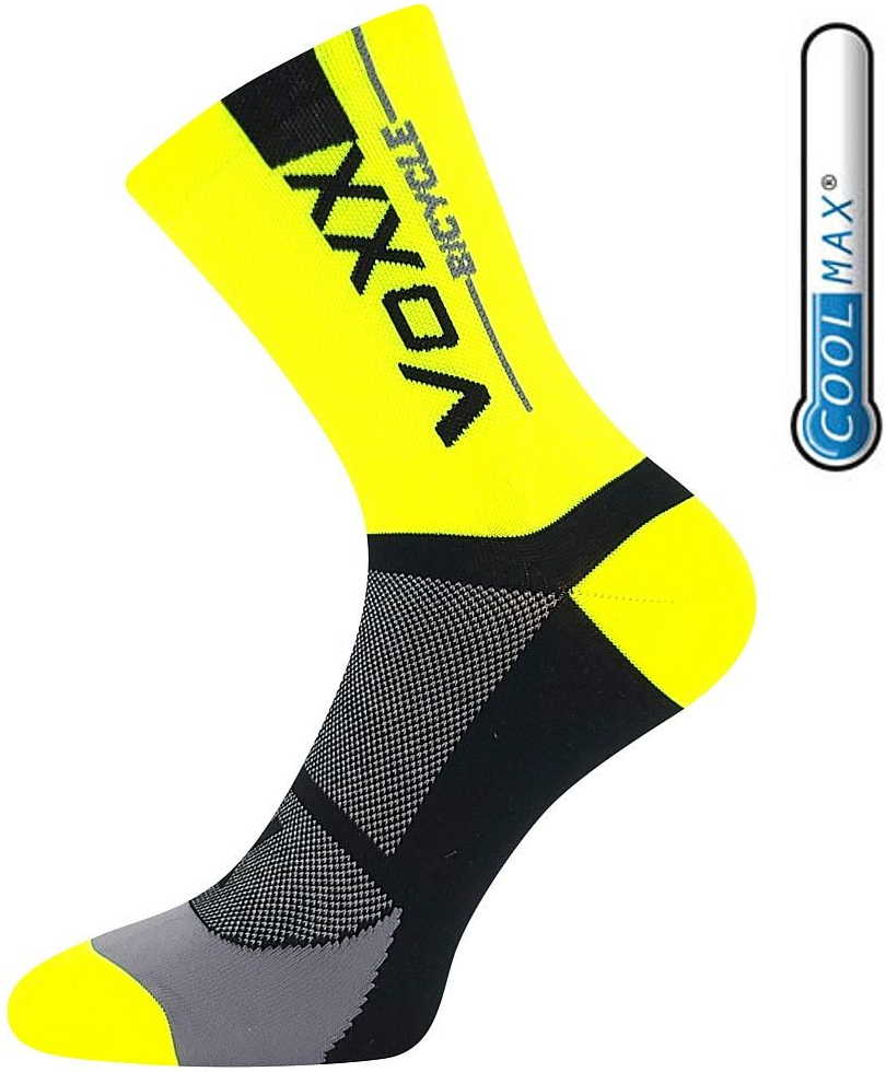 VoXX Sportovní ponožky Stelvio neon žlutá