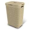 Curver RATTAN 60l - krémový 00707-885