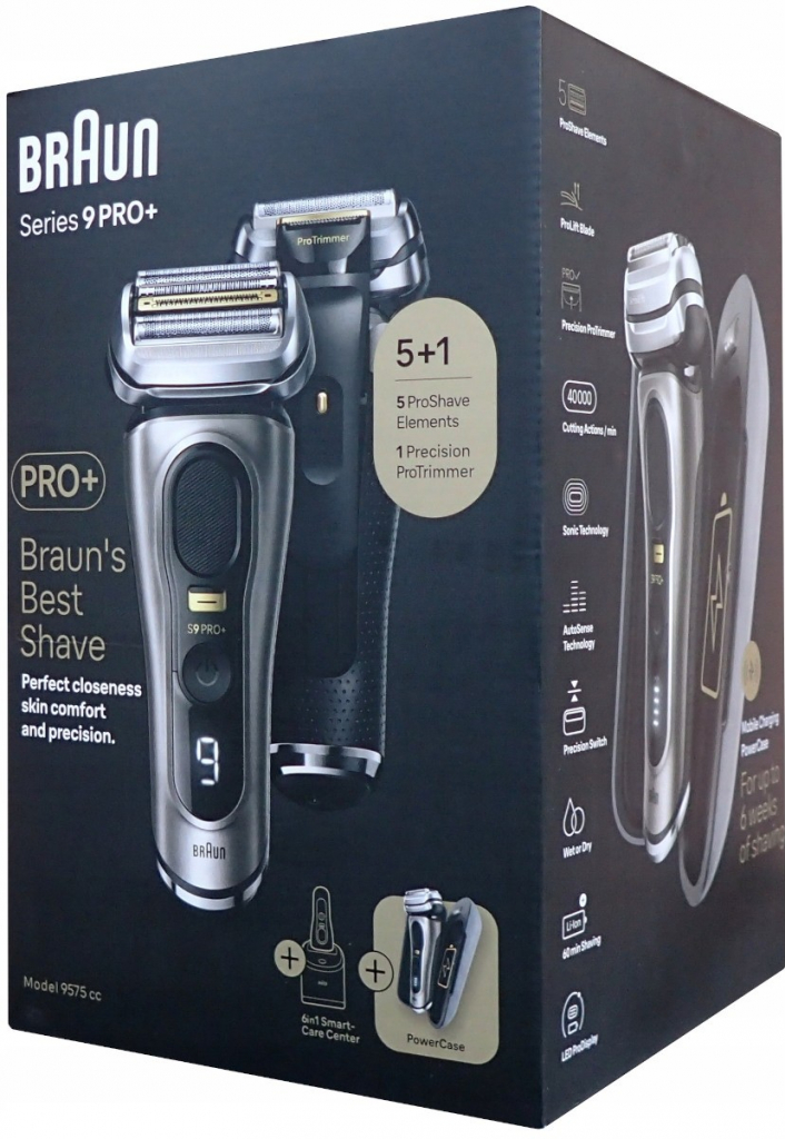 Braun Series 9 Pro+ 9575cc Wet&Dry Noble Metal