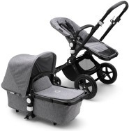 Bugaboo Cameleon³ plus komplet Black/Grey Melange pěnová kola 2021