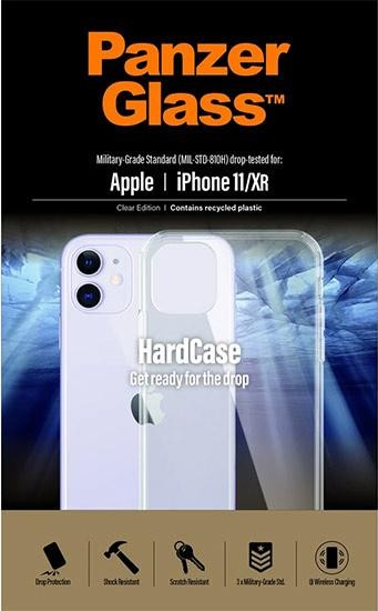 Pouzdro PanzerGlass HardCase čiré, Apple iPhone 11/XR 0426