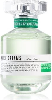 Benetton United Dreams Live Free toaletní voda dámská 50 ml