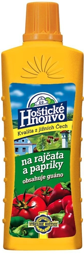 Nohelgarden Hnojivo HOŠTICKÉ na rajčata a papriky s guánem 500 ml